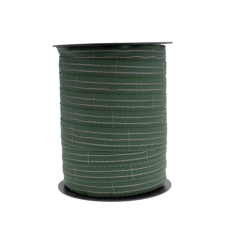 Bobine Fil Clôture Électrique 6 Conducteurs 200m - Vert, Acier Inoxydable, Ø3mm - Pour Berger Électrique