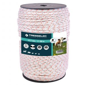 Corde de 5.7 mm pour clôture électrique