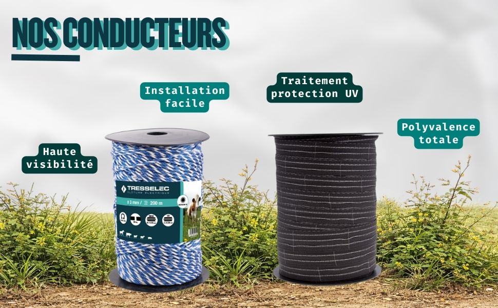 Caractéristiques techniques conducteurs Tresselec